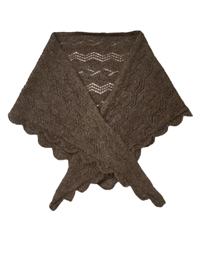 Beck Söndergaard - Opany Triangle Schal - Hot Fudge Brown